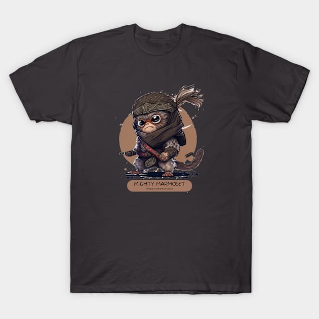 Mighty Mighty Marmoset! T-Shirt by Rarespec